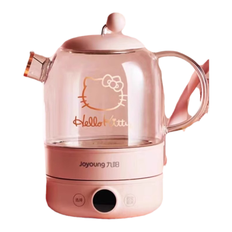 九阳Kitty养生壶办公室小型家用多功能烧水壶煮茶器煮茶壶D601