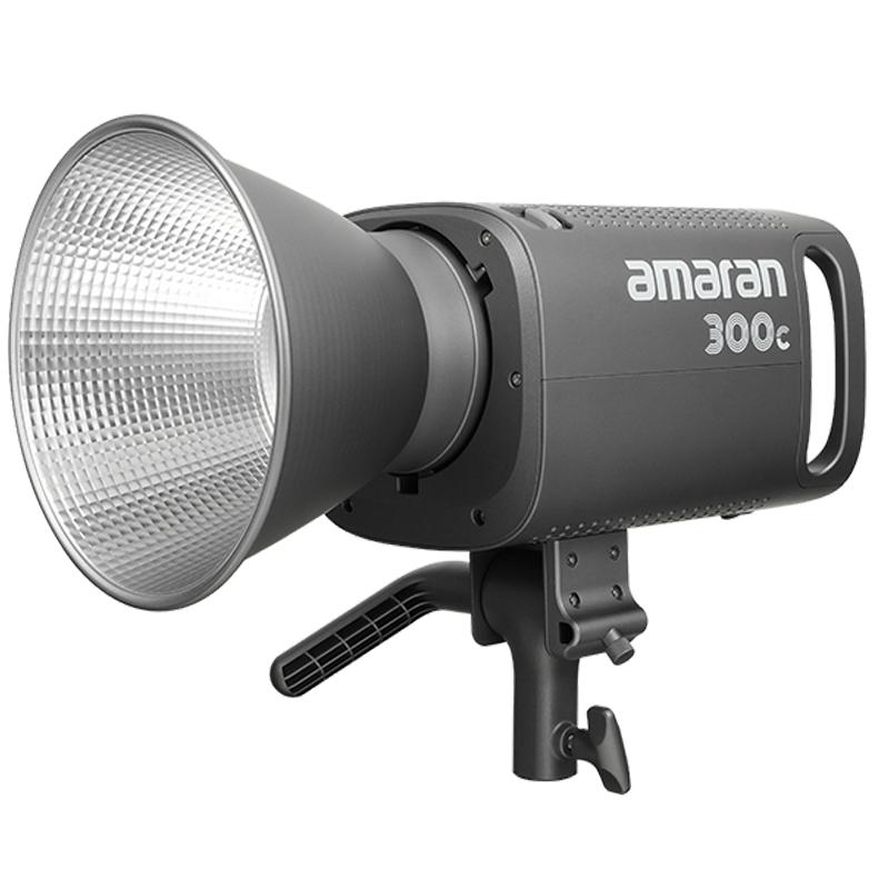 Aputure/爱图仕 艾蒙拉 300c 全彩视频直播间补光灯 300w柔光聚光拍照摄影灯rgb氛围发丝打光灯led专业影视灯
