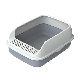 猫砂盆超大号半封闭式猫厕所防外溅猫砂盆子猫咪用品猫砂盘猫屎盆