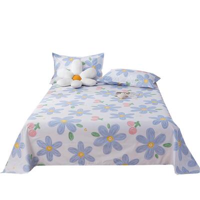 床单单件夏季水洗棉儿童宿舍学生