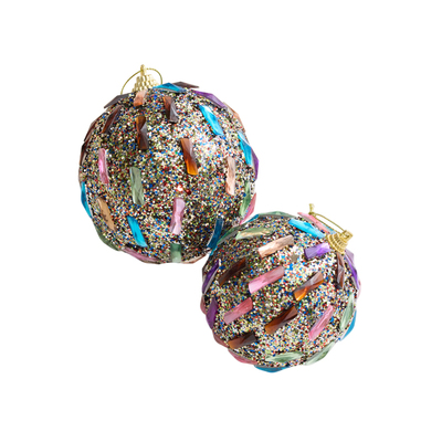 泓瀚彩色泡沫圣诞球异形球
