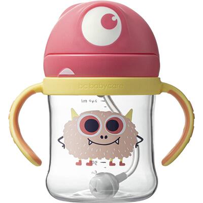 品牌直供-babycare防漏防呛吸管杯水杯