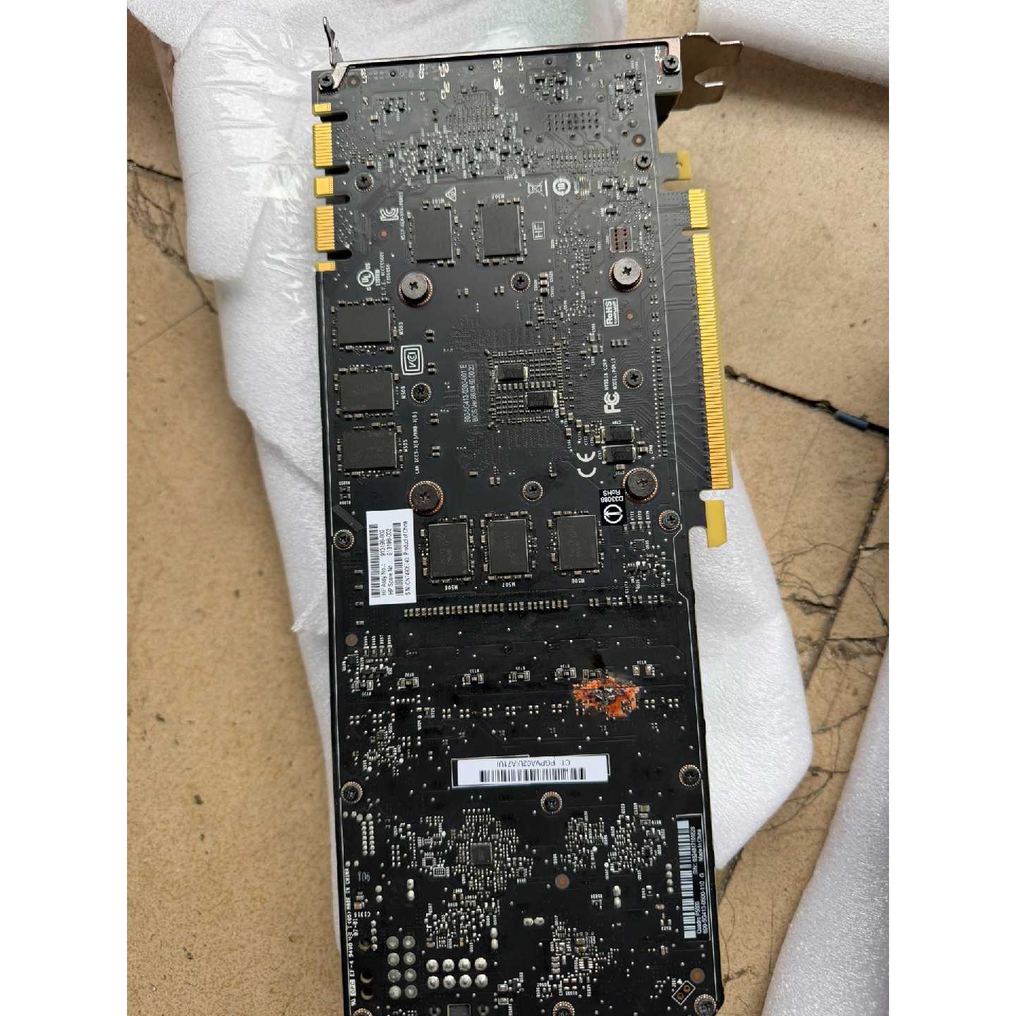 NVIDIA Quadro P5000 专业图形显卡，16G