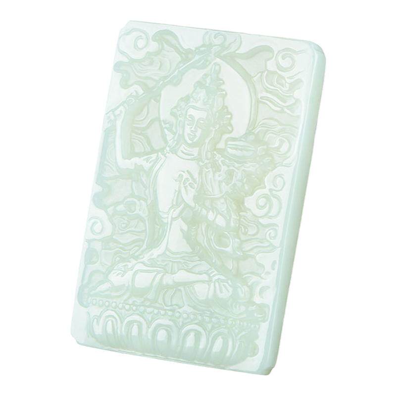 文殊菩萨属兔本命佛守护神吊坠