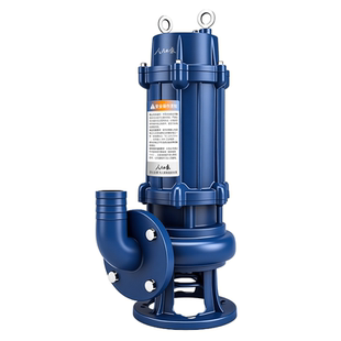 人民污水泵380v三相抽粪泥浆无堵塞地下室集水坑提升潜水排污泵