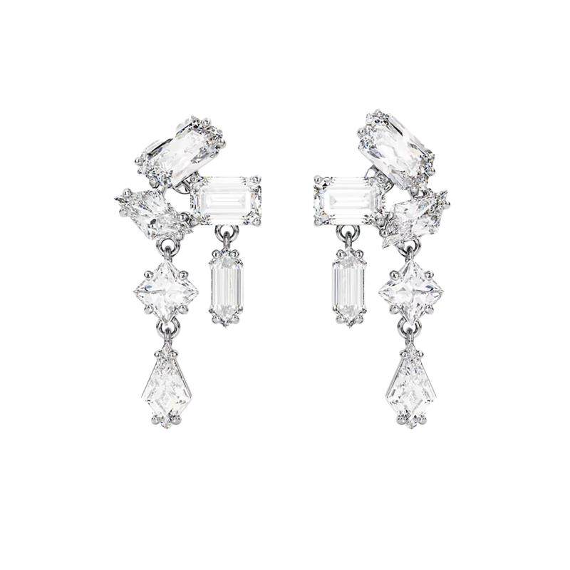 【自营】Swarovski/施华洛世奇水滴形镶嵌装饰女士耳环5665825