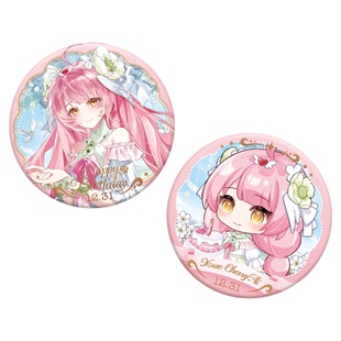 【现货】小花仙雪城爱生日特典雪谧花誓系列镭射票徽章色纸立牌