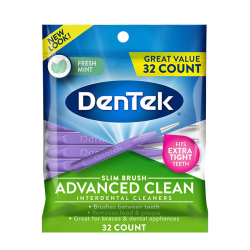 德泰克dentek 进口牙缝刷超细齿间隙刷成人I型牙线正畸专用旗舰店