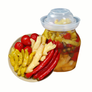 四川泡菜泡二荆条泡姜泡椒泡辣椒小米辣泡豇豆嫩姜仔姜青菜辣三宝