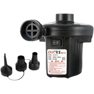 欧富电动充气泵儿童游泳圈游泳池气床垫充气抽气泵打气泵浆板充气