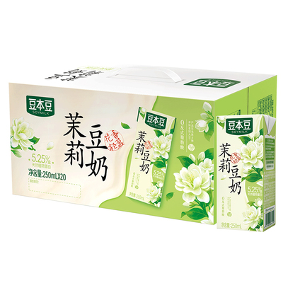 【新品尝鲜】茉莉味豆奶250ml*6