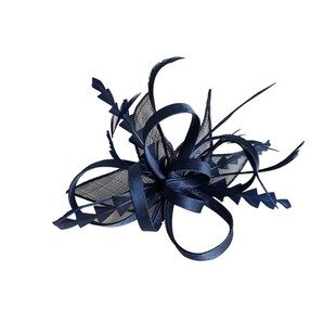 韩式民国礼服旗袍复古网纱黑色小礼帽头饰女发饰走秀发饰胸针秋冬