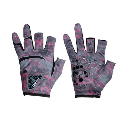 2026新款专业钓鱼手套正品拉雪丽防割防滑恒温透气半指钓鱼装备