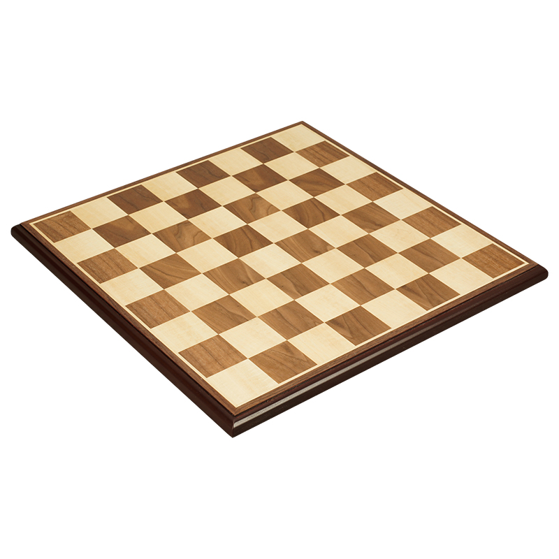 御圣国际象棋棋盘实木高档大号西洋棋棋盘黑白棋盘chess木质棋盘