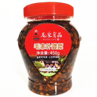 汤妈妈食品毛家外婆菜酱腌菜450g 梅干菜 入口爽萝卜湖南韶山特产