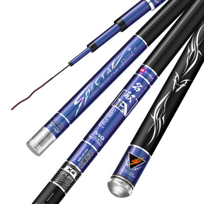 鱼竿手竿超轻超硬野钓28调19调黑坑鲢鳙轻量大物台钓竿鲫鱼竿渔具