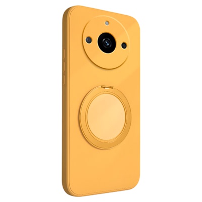 适用真我11Pro手机壳Realme11新款Pro+硅胶oppo保护套opporealme支点壳带支架全包pr0加por十防摔男女磁吸软