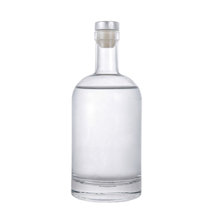 新款500ml且听风吟晶白厚底玻璃酒瓶果醋果酒瓶酵素白酒空瓶