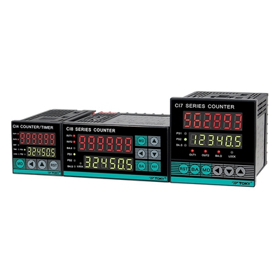 CI7-RC60 RC68 CI4 CI8-RC80东崎TOKY八六位计数器计米计长批次表