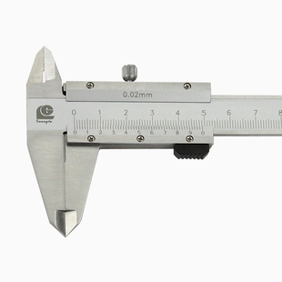 广陆不锈钢游标卡尺0-150-200-300mm工业文玩珠宝油标量具包邮