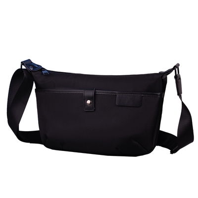 男士牛津布大容量通勤斜挎包户外