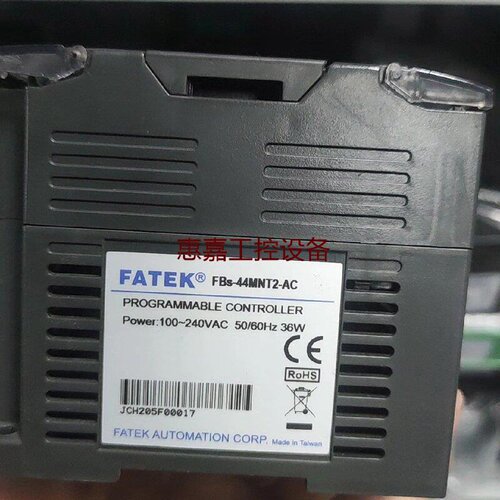 FATEK永宏FBS44MNT2ACPLC主机台湾原