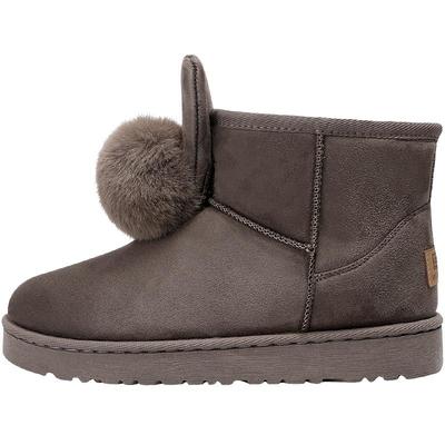 回力雪地靴女款冬季加绒加厚棉鞋