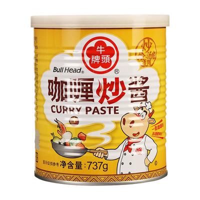 台湾牛头牌咖喱炒酱737g咖喱炒饭