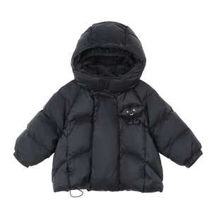 小O爸男婴童 宝宝羽绒服男宝2025新款冬季婴儿90绒保暖面包服外套
