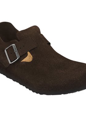 BIRKENSTOCK勃肯绒面革休闲鞋
