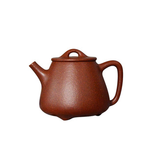 宜兴紫砂壶手工红降坡高石瓢壶中式家用泡茶壶大号紫砂茶壶茶具