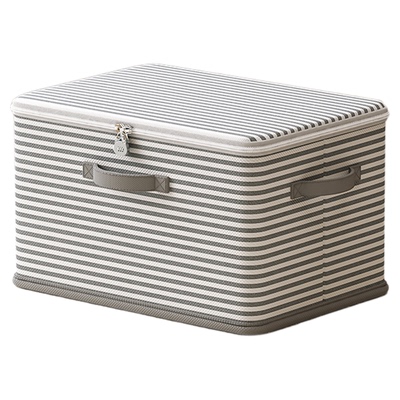 收纳箱大容量衣服棉被拉链布艺