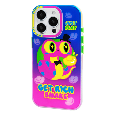 寄居蟹原创元宝蛇磁吸手机壳新款