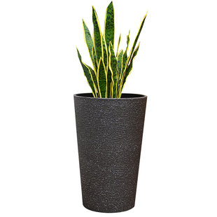 特大号高筒塑料树脂花盆加厚仿陶瓷天堂鸟龟背竹客厅室内绿植落地