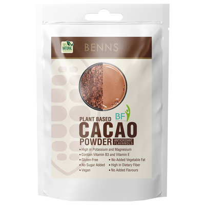 BENNS纯生可可粉未碱化烘焙无添加贝纳丝进口巧克力粉团购208g