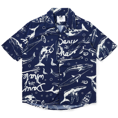 714street夏威夷沙滩日系衬衣