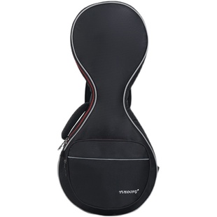 小阮包加厚大阮琴包乐器袋大容量防水双肩背包红链大气高雅新款