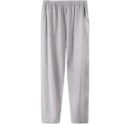 花雨伞纯棉女士大码女运动睡裤