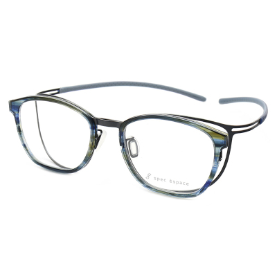 日本SpecEspace超轻纯钛眼镜框
