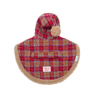 mookipet狗狗猫咪过年衣服冬装比熊马尔济斯泰迪小狗新年保暖斗篷