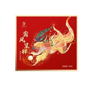 凤牌红茶凤庆鸾凤呈祥200g高端茶礼滇红茶叶礼盒装送长辈年货礼盒