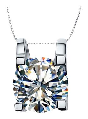 银镀金女士经典牛头项链百搭款