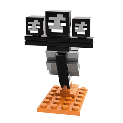 我的世界凋零MC系列积木人仔生物人偶boss全套him实体303拼装玩具