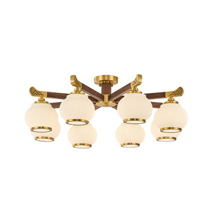 宋氏美学客厅灯新中式高端大气吸顶灯别墅大厅主灯高级感中山灯具