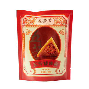 五芳斋粽子蛋黄肉粽子豆沙甜粽蜜枣栗子猪肉端午送礼企业团购特产