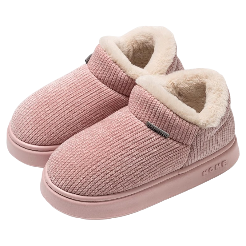棉拖鞋女款包跟冬季2025新款室内居家加绒保暖厚底防滑棉鞋女外穿