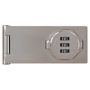 柜子密码锁免打孔抽屉柜门储物柜锁扣加锁门锁双开门办公室专用锁