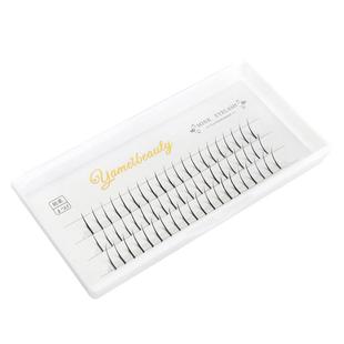 仙子毛假睫毛单根式女单簇欧美自然仿真超软单撮卷翘太阳花假睫毛