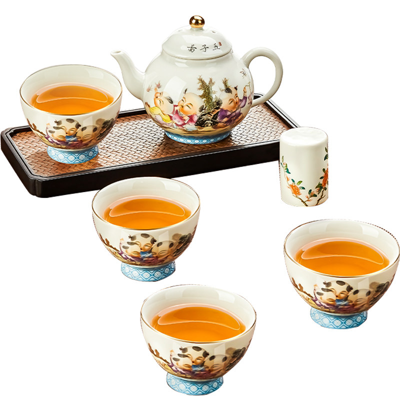金灶整套陶瓷功夫茶具