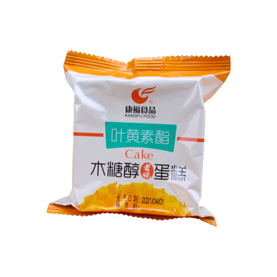 木糖醇叶黄素脂老味蛋糕